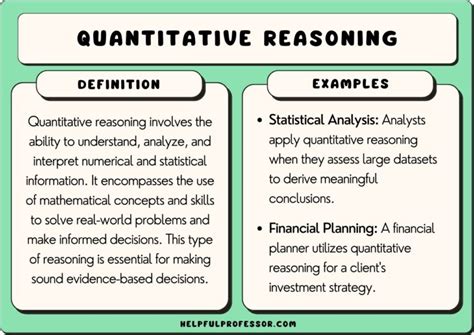  Quantitative Reasoning: Unleashing the Logic Within